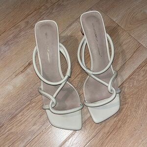 INTENTIONALLY BLANK White Sandals